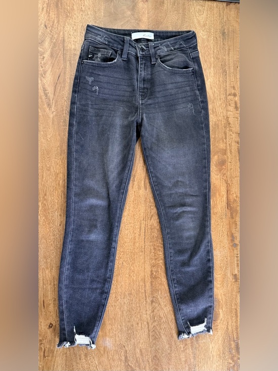 KanCan Denim - KanCan Black Distressed High-Rise Skinny Jeans